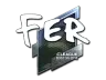 Sticker | fer (Foil) | Boston 2018