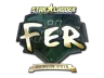 Sticker | fer (Gold) | Berlin 2019