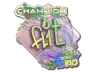 Sticker | FL1T (Holo, Champion) | Rio 2022