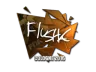 Sticker | flusha (Foil) | Cologne 2016