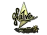 Sticker | gla1ve (Gold) | Antwerp 2022