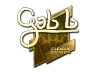 Sticker | gob b (Gold) | Boston 2018