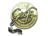 Sticker | Goofy (Gold) | Paris 2023