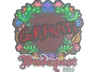 Sticker | Graviti (Embroidered) | Budapest 2025