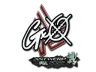 Sticker | gxx- (Glitter) | Antwerp 2022