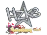 Sticker | hallzerk (Glitter) | Shanghai 2024