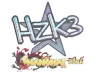 Sticker | hallzerk (Holo) | Shanghai 2024