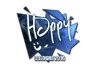 Sticker | Happy (Foil) | Cologne 2016