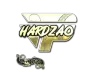 Sticker | hardzao (Gold) | Paris 2023