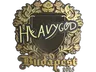 Sticker | Heavygod (Gold) | Budapest 2025