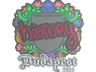 Sticker | History (Embroidered) | Budapest 2025