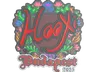 Sticker | HooXi (Embroidered) | Budapest 2025