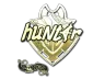 Sticker | huNter- (Gold) | Paris 2023