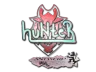 Sticker | huNter (Holo) | Antwerp 2022