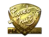 Sticker | hutji (Gold) | Krakow 2017