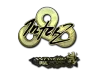 Sticker | interz (Gold) | Antwerp 2022
