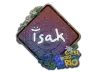 Sticker | isak (Glitter) | Rio 2022