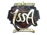 Sticker | ISSAA (Gold) | Berlin 2019
