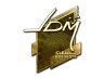 Sticker | jdm64 (Gold) | Boston 2018