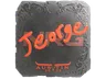 Sticker | jeorge (Foil) | Austin 2025