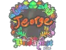 Sticker | jeorge (Holo) | Budapest 2025