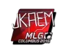Sticker | jkaem (Foil) | MLG Columbus 2016