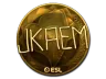 Sticker | jkaem (Gold) | Katowice 2019