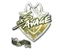 Sticker | jks (Gold) | Paris 2023