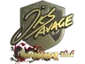 Sticker | jks (Gold) | Shanghai 2024