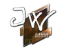 Sticker | JW (Foil) | Boston 2018