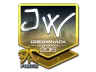 Sticker | JW (Foil) | Cluj-Napoca 2015