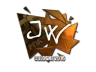 Sticker | JW (Foil) | Cologne 2016