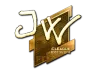 Sticker | JW (Gold) | Boston 2018