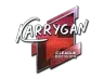 Sticker | karrigan (Foil) | Boston 2018