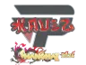 Sticker | kauez (Glitter) | Shanghai 2024