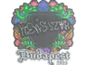 Sticker | kensizor (Embroidered) | Budapest 2025