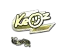 Sticker | Keoz (Gold) | Paris 2023