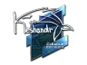 Sticker | keshandr (Foil) | Boston 2018