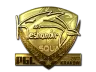 Sticker | keshandr (Gold) | Krakow 2017