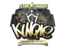 Sticker | kinqie (Gold) | Berlin 2019