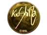 Sticker | kioShiMa (Gold) | Katowice 2019