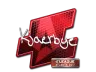 Sticker | Kjaerbye (Foil) | Atlanta 2017
