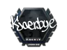 Sticker | Kjaerbye | London 2018