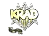 Sticker | Krad (Gold) | Paris 2023