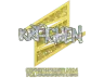 Sticker | kraghen (Glitter) | Copenhagen 2024