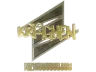 Sticker | kraghen (Gold) | Copenhagen 2024