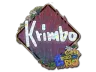 Sticker | Krimbo (Glitter) | Rio 2022