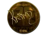 Sticker | KRIMZ (Gold) | Katowice 2019
