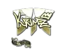 Sticker | KRIMZ (Gold) | Paris 2023