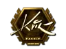 Sticker | Kvik (Gold) | London 2018